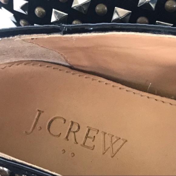 J. Crew Studded Black Suede Flats - Picture 10 of 14